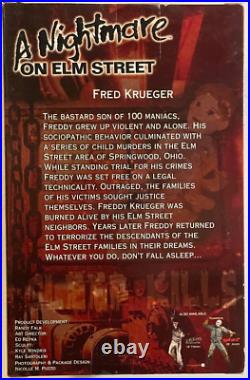 RARE SIGNED Nightmare on Elm Street Freddy Krueger NECA Figure NEW IN BOX