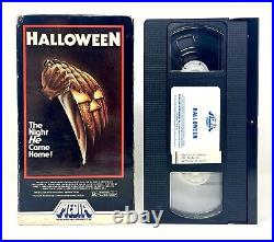 RARE Vintage HALLOWEEN & A NIGHTMARE ON ELM STREET VHS Video Tapes MEDIA HORROR