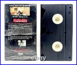 RARE Vintage HALLOWEEN & A NIGHTMARE ON ELM STREET VHS Video Tapes MEDIA HORROR