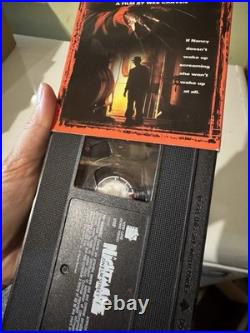 RARE Vintage Horror VHS Nightmare On Elm Street ALL 5 SLIPS EXCELLENT CONDITION