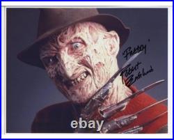 ROBERT ENGLUND AUTHENTIC AUTO 8x10 FREDDY KRUGER (NIGHTMARE ON ELM STREET) ROBERT ENGLUND AUTHENTIC AUTO 8x10 FREDDY KRUGER (NIGHTMARE ON ELM STREET)