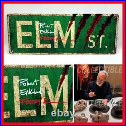 ROBERT ENGLUND SIGNED Nightmare On Elm Street Sign Freddy Krueger COA & PIC ROBERT ENGLUND SIGNED Nightmare On Elm Street Sign Freddy Krueger COA & PIC