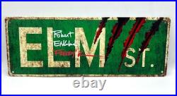 ROBERT ENGLUND SIGNED Nightmare On Elm Street Sign Freddy Krueger COA & PIC