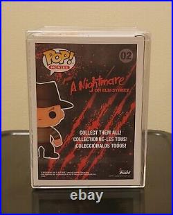 ROBERT ENGLUND Signed & Inscribed Funko Pop FREDDY Nightmare On Elm Street COA