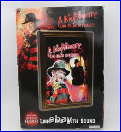 Rabbit Tanaka A Nightmare On Elm Street Light Box With Sound Freddy Krueger LN