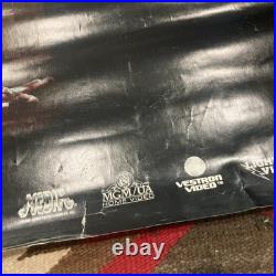 Rare 1986 Nightmare On Elm Street LIVING DEAD Friday The 13th Promo Poster 24x37