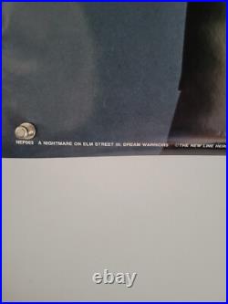 Rare Freddy Kreuger Nightmare on Elm Street 3 Let's Party Movie Film Poster 1987