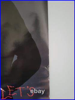 Rare Freddy Kreuger Nightmare on Elm Street 3 Let's Party Movie Film Poster 1987