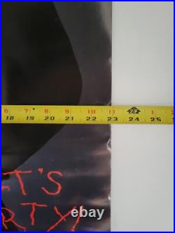 Rare Freddy Kreuger Nightmare on Elm Street 3 Let's Party Movie Film Poster 1987