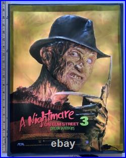 Rare Freddy Krueger Nightmare On Elm Street 3- 3D Multi Color Custom Lightbox Rare Freddy Krueger Nightmare On Elm Street 3- 3D Multi Color Custom Lightbox