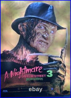 Rare Freddy Krueger Nightmare On Elm Street 3- 3D Multi Color Custom Lightbox Rare Freddy Krueger Nightmare On Elm Street 3- 3D Multi Color Custom Lightbox