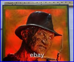 Rare Freddy Krueger Nightmare On Elm Street 3- 3D Multi Color Custom Lightbox Rare Freddy Krueger Nightmare On Elm Street 3- 3D Multi Color Custom Lightbox