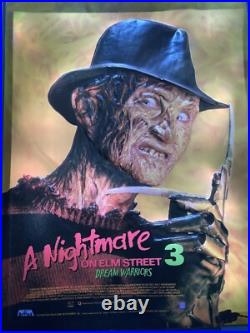 Rare Freddy Krueger Nightmare On Elm Street 3- 3D Multi Color Custom Lightbox Rare Freddy Krueger Nightmare On Elm Street 3- 3D Multi Color Custom Lightbox