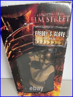 Rare NECA Freddy Krueger Glove Prop Replica A Nightmare On Elm Street (2010)