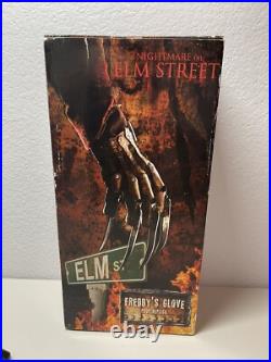 Rare NECA Freddy Krueger Glove Prop Replica A Nightmare On Elm Street (2010)