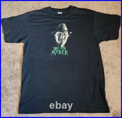 Rare NWT Vintage Y2K nightmare on elm street horror movie promo Shirt freddy