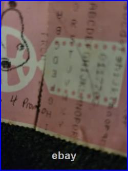 Rare Nightmare On Elm Street 4 Promo Night Movie Ticket Snoopy Graphics 1988