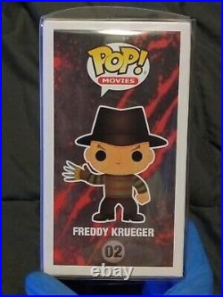 Rare Nightmare On Elm Street Misprint missing label Freddy Krueger Funko pop