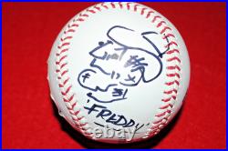 Rare Robert Englund Signed Omlb Mint Nightmare On Elm Street Sketch Baseball Coa Rare Robert Englund Signed Omlb Mint Nightmare On Elm Street Sketch Baseball Coa