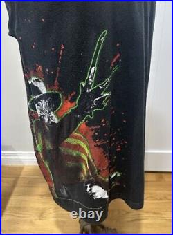 Rare Vintage 2000s A Nightmare On Elm Street Freddy Krueger T Shirt Mens 2XL