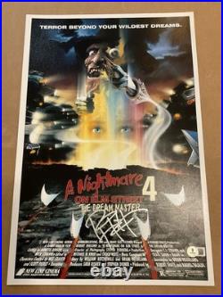 Renny Harlin signed photo 12x18 A Nightmare on Elm Street signed photo BAS auto Renny Harlin signed photo 12x18 A Nightmare on Elm Street signed photo BAS auto