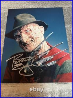 Robert Englund 8x10 Hand Signed Autographed COA Nightmare On Elm Street