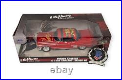 Robert Englund A Nightmare On Elm Street Signed Cadillac Diecast Beckett BAS