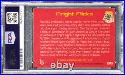 Robert Englund A Nightmare on Elm Street Signed Topps 75 Trading Card PSA Slab