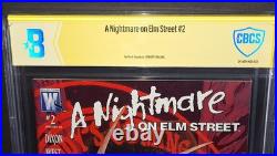Robert Englund Autographed Signed Comic #2 Nightmare On Elm Street Beckett COA