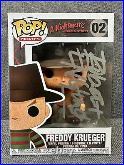 Robert Englund Freddy Krueger A Nightmare On Elm Street Signed Funko Pop JSA