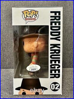 Robert Englund Freddy Krueger A Nightmare On Elm Street Signed Funko Pop JSA