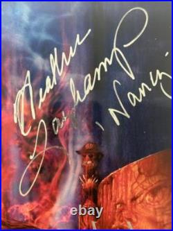 Robert Englund Heather Langenkamp Signed 11x17 Photo A Nightmare On Elm Street 6