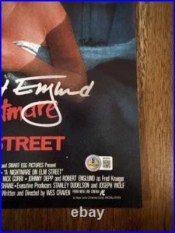 Robert Englund'Nightmare On Elm Street' Signed 12x18 Photo'Freddy' Beckett