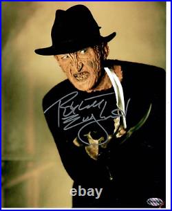 Robert Englund Nightmare On Elm Street Signed 8 x 10 Photo COA TTM Seal 23G01330