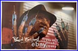 Robert Englund Signed A Nightmare On Elm Street 11x17 Needles Poster Cert HOLO