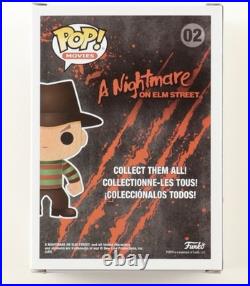 Robert Englund Signed A Nightmare On Elm Street Freddy Funko POP 02 PSA COA