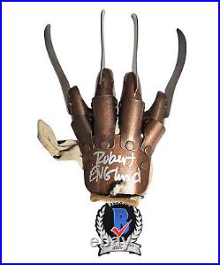 Robert Englund Signed Auto Nightmare On Elm Street Glove Beckett BAS