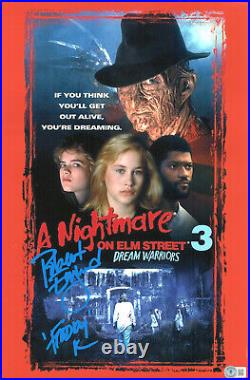 Robert Englund Signed Autograph A Nightmare On Elm Street 3 12x18 Photo Beckett