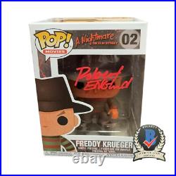 Robert Englund Signed Autograph Nightmare On Elm Street Funko Pop 02 Beckett BAS