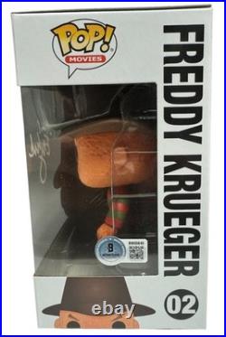 Robert Englund Signed Autograph Nightmare On Elm Street Funko Pop 02 Beckett BAS