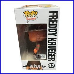 Robert Englund Signed Autograph Nightmare On Elm Street Funko Pop 02 Beckett BAS