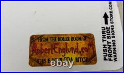 Robert Englund Signed Autograph Nightmare On Elm Street Street Sign WITH COA