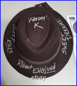 Robert Englund Signed Autographed Freddy Krueger Hat Nightmare on Elm Street LOA