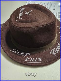 Robert Englund Signed Autographed Freddy Krueger Hat Nightmare on Elm Street LOA