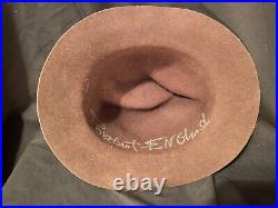 Robert Englund Signed Freddy Krueger Fedora Hat A Nightmare On Elm Street