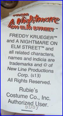 Robert Englund Signed Freddy Krueger Glove Nightmare On Elm Street Rubies Metal