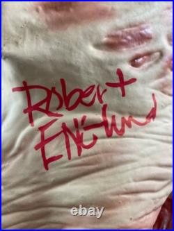 Robert Englund Signed Freddy Krueger Replica Mask Nightmare Elm Street JSA COA