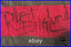 Robert Englund Signed Nightmare On Elm Street Freddy Krueger Sweater Coa XL