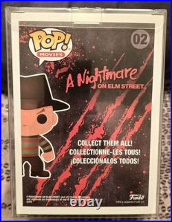 Robert Englund Signed Quoted Funko Pop 02 Freddy Krueger Nightmare on Elm Street