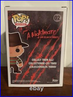Robert Englund Signed Quoted Funko Pop 02 Freddy Krueger Nightmare on Elm Street